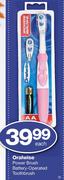 Oralwise Power Brush Battery-Operated Toothbrush-each