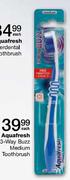 Aquafresh 3-Way Buzz Medium Toothbrush-each