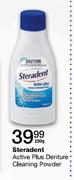 Steradent Active Plus Denture Cleaning Powder-200g