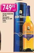 Oude Meester 18 YO Souverein Brandy In Gift Tube-1x750ml
