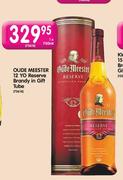 Oude Meester 12 Yo Reserve Brandy In Gift Tube-1x750ml