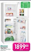 Hisense Double Door Fridge/Freezer-220 Ltr