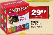Catmor Cat Food Multi Pack-10x85g