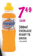 Energade Ready To Drink Assorted-500ml Each
