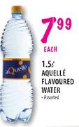 Aquelle Flavoured Water Assorted-1.5ltr Each