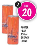 Power Play Energy Drink-2x250ml