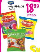 Beacon Pre-Packs Assorted-400g