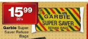 Garbie Super Saver Refuse Bags-20's