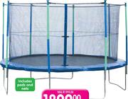Bounceking 11 Foot Trampoline Combo