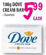 Dove Cream Bar Assorted-100g