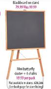 Mini Butterfly Duster+6 Chalks