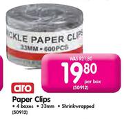 Aro Paper Clips-33mm