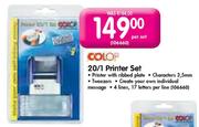 Colop 20/1 Printer Set