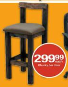 Chunky Bar Chair-Each