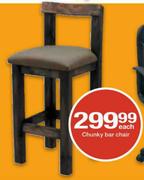 Chunky Bar Chair