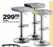Quality Square Bar Stool Each