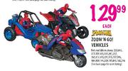 SpiderMan Zoom'N Go! Vehicles-Each