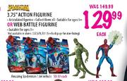 Spiderman Action Figurine-3.75" Or Web Battle Figurine-Each