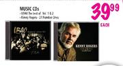 Music CDs UB40 The Best Of Vol. 1&2, Kenny Rogers & 21 Number Ones-Each