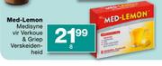 Med-Lemon Medisyne Vir Verkoue & Griep Verskeidenheid-8's