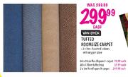 Van Dyck Tufted Room Size Carpet-2x3m Each