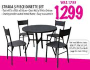 Strada Dinette Set-5 Piece
