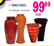 Table Vases-Each