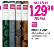 Simple Choice Budget Vinyl Assorted-1.5x5m Per Roll