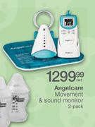 Angelcare Movement & Sound Monitor(2 Pack)-Per Set