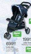 Little Me Jogger Pram Checkers 2024 newlifeindy