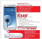 Samsung Galaxy S3 Smartphone (i9300) + The Vodacom Internet Starter Pack
