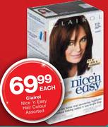 Clairol Nice 'n Easy Hair Colour Assorted-each