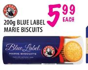Blue Label Marie Biscuits-200g Each 