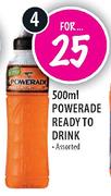 Powerade Ready To Drink-4x500ml