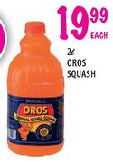 Oros Squash-2Ltr Each