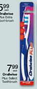 Oralwise Plus Select Toothbrush-Each