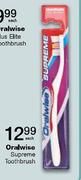Oralwise Supreme Toothbrush-Each