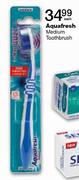 Aquafresh Medium Toothbrush-Each