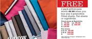 Polycotton Flat Sheet Double Or Queen-Each