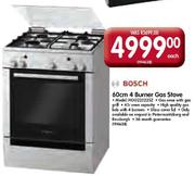 Bosch 4 Burner Gas Stove-60cm
