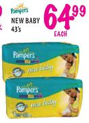 Pampers New Baby-43's Each