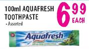 Aquafresh Toothpaste-100ml