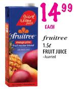 Fruitree Fruit Juice-1.5Ltr