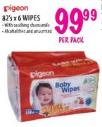 Pigeon Wipes-82's x 6 Per Pack