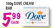 Dove Cream Bar-100gm