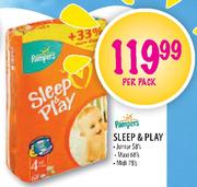 Pampers Sleep & Play Midi 78's Per Pack