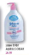 Johnson's Baby Aqueous Cream-500ml