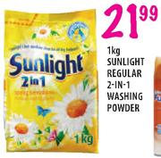 Sunlight Regular 2-in-1 Washing Powder-1kg