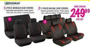 Stingray 11 Piece Racing Seat Covers-Per Set