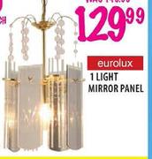 Eurolux 1 Light Mirror Panel